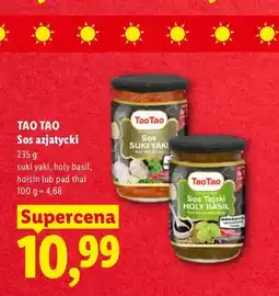 Lidl Sos azjatycki Tao Tao Holy Basil oferta