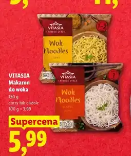 Lidl Makaron do woka Classic Vitasia oferta