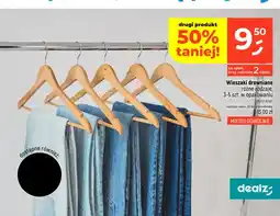 Dealz Wieszaki drewniane oferta