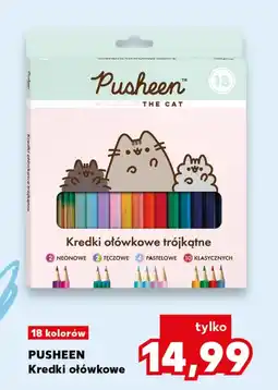 Kaufland Kredki ołówkowe Pusheen oferta