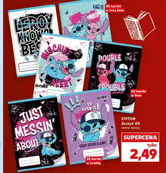 Kaufland Zeszyt Stitch oferta