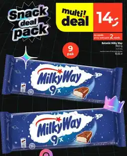 Dealz Batoniki Milky Way 9-pak oferta