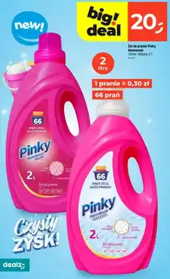 Dealz Żel do prania Pinky Nanowash Universal oferta