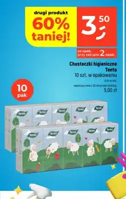Dealz Chusteczki higieniczne Tento 10-pak oferta