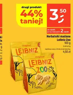 Dealz Herbatniki maślane Leibniz Zoo oferta