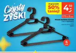Dealz Wieszaki plastikowe obrotowe 6-pak oferta