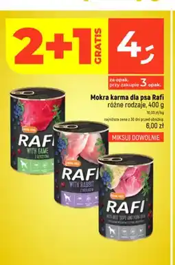 Dealz Mokra karma dla psa Rafi z dziczyzną oferta