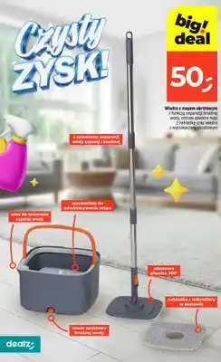 Dealz Wiadro z mopem obrotowym oferta
