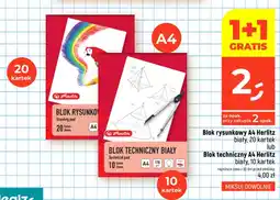 Dealz Blok rysunkowy A4 Herlitz biały oferta