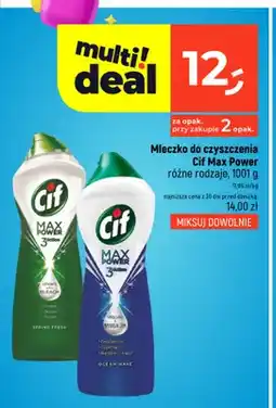 Dealz Mleczko do czyszczenia Cif Max Power Ocean Wave oferta