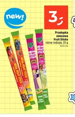 Dealz Przekąska owocowa Fruit Sticks truskawkowa Love Life & Sun oferta