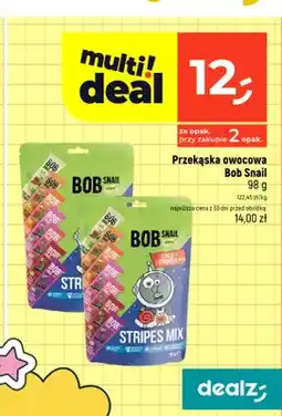Dealz Przekąska owocowa Bob Snail Stripe oferta