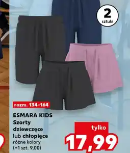 Kaufland Szorty chłopięce Esmara oferta