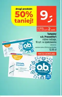 Dealz Tampony o.b. Procomfort Normal oferta