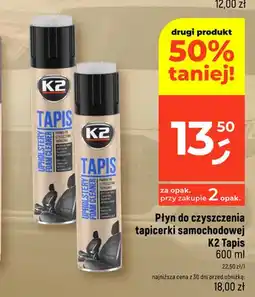 Dealz Płyn do czyszczenia tapicerki samochodowej K2 Tapis oferta