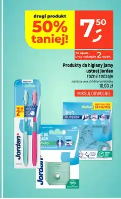 Dealz Szczoteczki do zębów Jordan Target Teeth & Gums 2-pak oferta