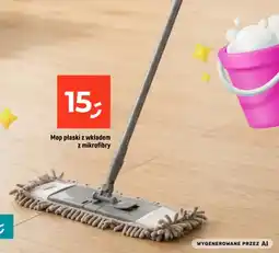 Dealz Mop płaski z wkładem z mikrofibry oferta
