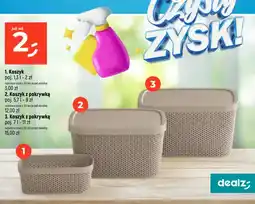 Dealz Koszyk z pokrywką poj oferta