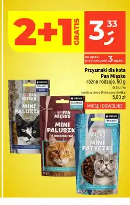 Dealz Przysmaki dla kota Pan Mięsko Mini Paluszki z dorszem oferta