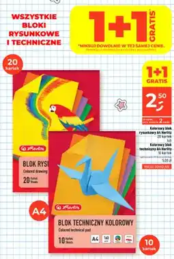 Dealz Bloki rysunkowe i techniczne Herlitz oferta
