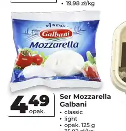 Odido Ser Mozzarella Galbani Light oferta