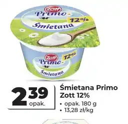 Odido Śmietana Primo Zott 12% oferta