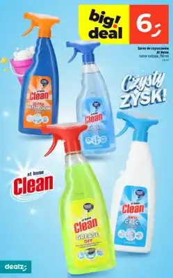 Dealz Spray do czyszczenia At Home Clean Ultra Bathroom oferta