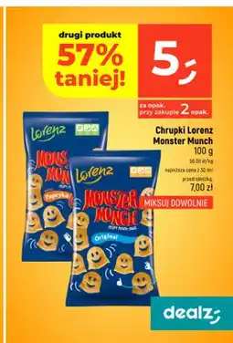 Dealz Chrupki Lorenz Monster Munch Original oferta