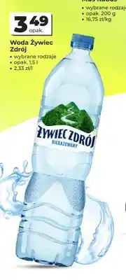 Odido Woda niegazowana Żywiec Zdrój oferta