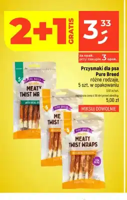 Dealz Przysmaki dla psa Pure Breed Meaty Twist Wraps z kaczką oferta