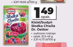 Odido Kisiel Słodka Chwila Dr. Oetker oferta