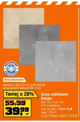 OBI Gres szkliwiony Ranger oferta