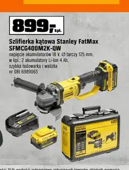 OBI Szlifierka kątowa Stanley FatMax oferta