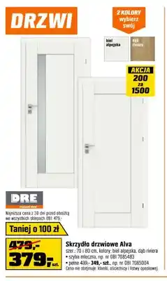 OBI Skrzydło drzwiowe Alva Dre oferta