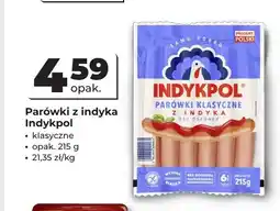 Odido Parówki z indyka klasyczne Indykpol oferta
