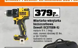 OBI Wiertarko-wkrętarka bezszczotkowa Dewalt oferta