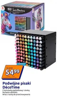 Action Podwójne pisaki DécoTime 100-pak oferta