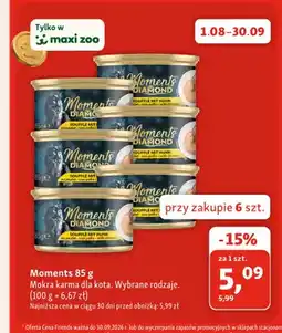 Maxi Zoo Mokra karma dla kota Moments Soufflé mit Lachs oferta