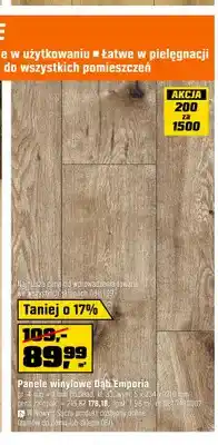 OBI Panele winylowe Dąb Emporia oferta