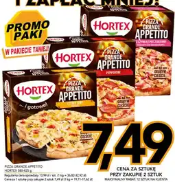 Kupiec Pizza Grande Appetito Cztery Sery Hortex oferta
