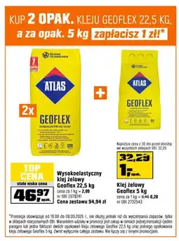 OBI Wysokoelastyczny klej żelowy Atlas Geoflex oferta