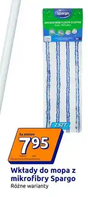 Action Wkłady do mopa z mikrofibry Spargo 2-pak oferta