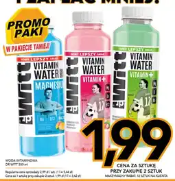 Kupiec Woda witaminowa Dr Witt Magnesium mango lemon oferta