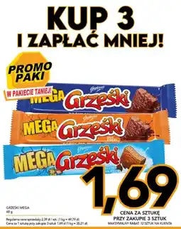 Kupiec Wafel Grześki Mega kakaowy oferta