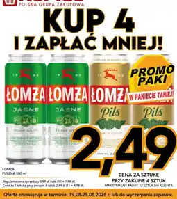 Kupiec Piwo Łomża oferta