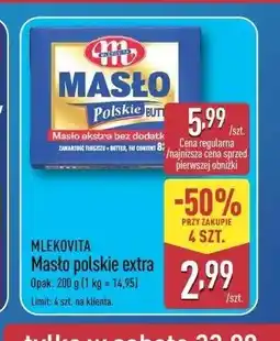 ALDI Masło Mlekovita oferta