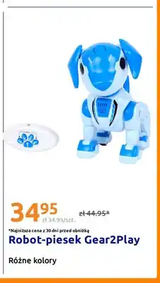 Action Robot-piesek Gear2Play oferta