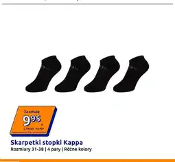 Action Skarpetki stopki Kappa 4-pak oferta