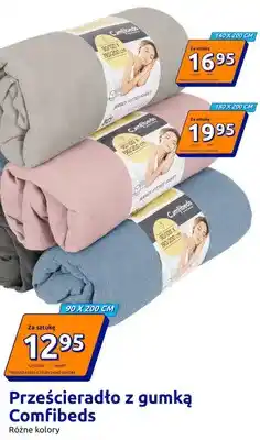 Action Prześcieradło z gumką Comfibeds 90x200 cm oferta