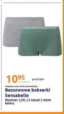 Action Bezszwowe bokserki Sensabelle 2-pak oferta